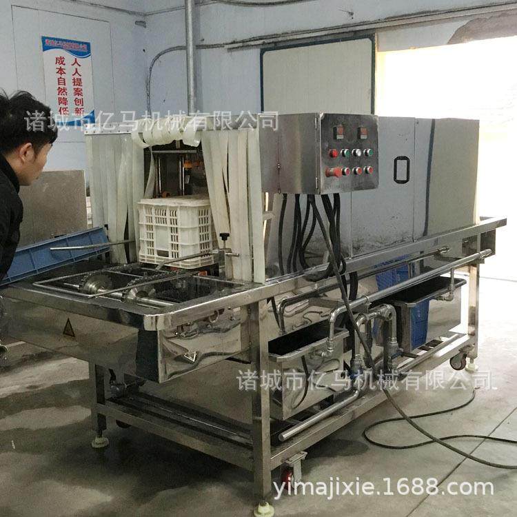 亿马鸡蛋托盘清洗机 全自动清洗烘干型洗筐机 油渍筐子高温清洗线,清洗/食品/商业设备,休闲食品加工设备,淘宝优惠券,粉丝福利购,淘宝优惠卷