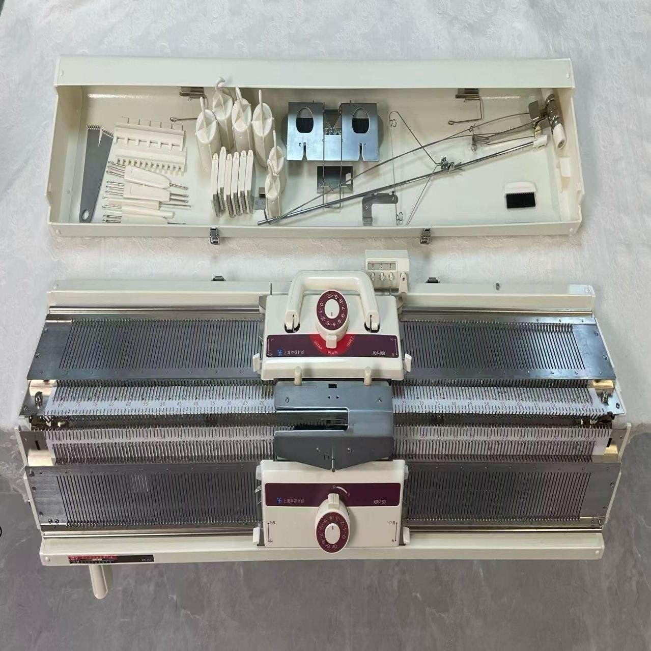 申禄针织机全新国产家用4针手工毛衣围巾披肩KH160/KR160编织机,纺织面料/辅料/配套,针织机械,淘宝优惠券,粉丝福利购,淘宝优惠卷