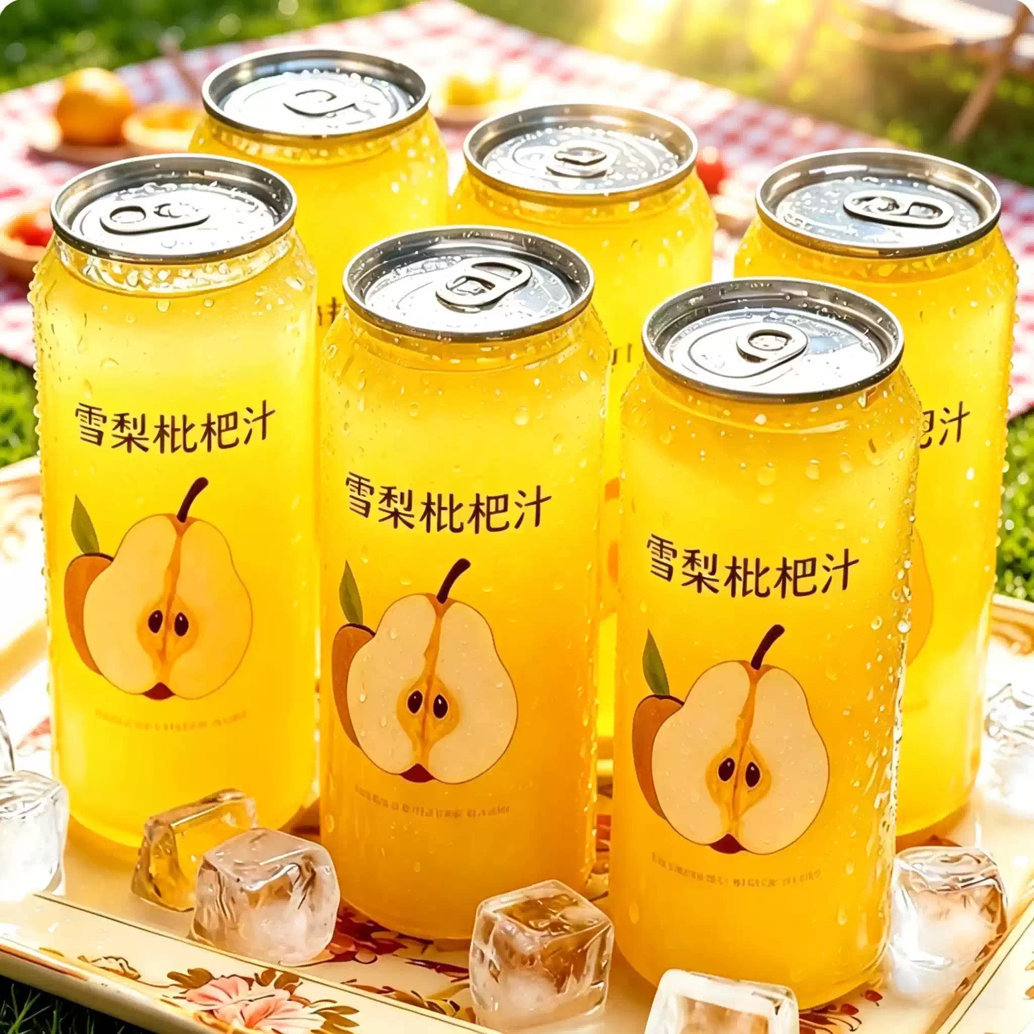 枇杷炖梨饮料一整箱360ml*24瓶