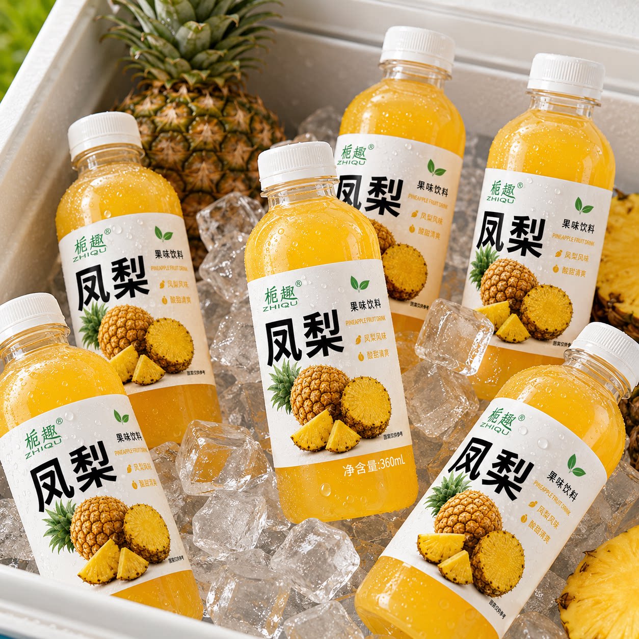 正宗凤梨汁汁整箱批发360ml