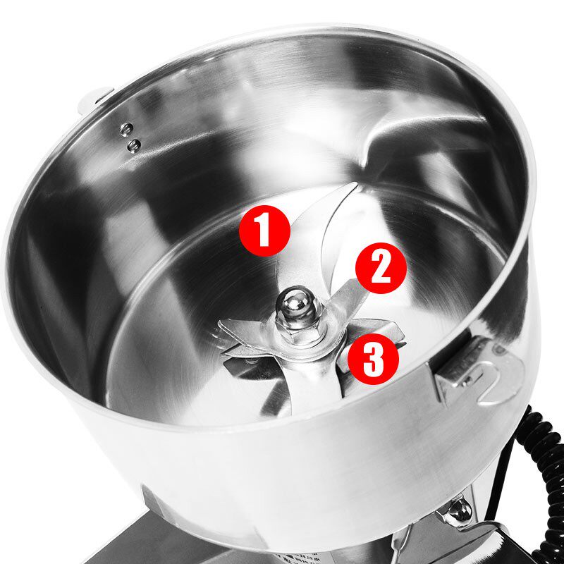 运邦中药材粉碎机商用磨药机五谷杂粮磨粉机三七打粉机家用小钢磨