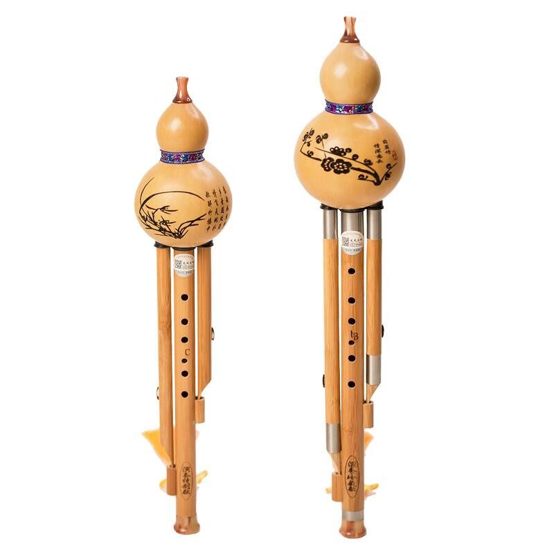 学生成人儿童入门自学初学者乐器专业演奏型楠竹葫芦丝c调降b调