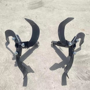 小型耕耘机旋耕刀深耕刀加长一节23轴26轴32轴加长节两驱四驱小型