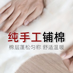 男士手工棉花棉裤男款冬季内穿裤子手工纯棉花男裤居家保暖防寒服