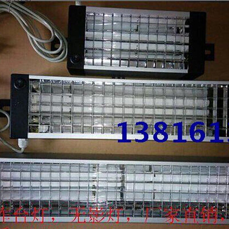 家装长方形铝制品格栅工作台办公室照明防眩无影灯LED格栅灯