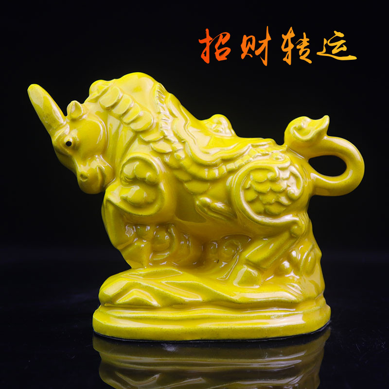 中式陶瓷十二生肖摆件鼠牛虎兔龙蛇马羊猴鸡狗猪家居工艺礼品装饰,家居饰品,装饰摆件,淘宝优惠券,粉丝福利购,淘宝优惠卷