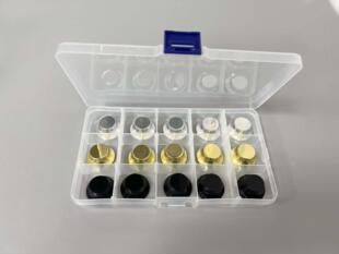 电吉他音量音色旋钮LP款EPI帽状飞碟状铝皮款电位器帽开关钮盒装