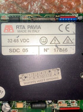 意大利驱动器 RTA PAVIA SDC 05  RT
