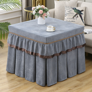 烤火桌子罩套新款加厚电炉罩子烤火罩麻将机桌布烤火炉取暖桌罩套