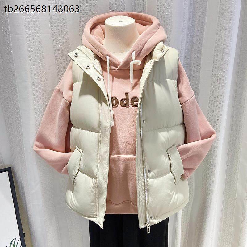 羽绒棉马甲女士2025秋冬季新款学生时尚坎肩百搭外套外穿背心马夹