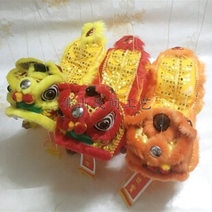 2024龙年儿童扯线舞狮子提线木偶醒狮头摄影汉服道具非遗手工礼品