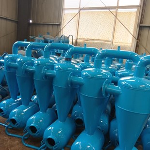 离心式过滤器微喷滴灌井水泥沙钢制网式过滤水肥一体灌溉过滤设备