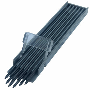 黄等2.0 黑芯 6B红 120彩芯 特粗2mm铅笔芯 蓝