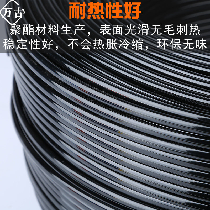 万古塑钢线聚酯线高强度托幕线托膜线支撑线大棚百香果葡萄养殖用