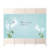 屏风隔断卫生间进门遮挡断客厅背景装 简约 饰移动折屏美容院墙新式