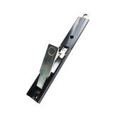 对开子母门断桥铝合金平开门推拉门窗平开窗欧标槽锌合金插销短