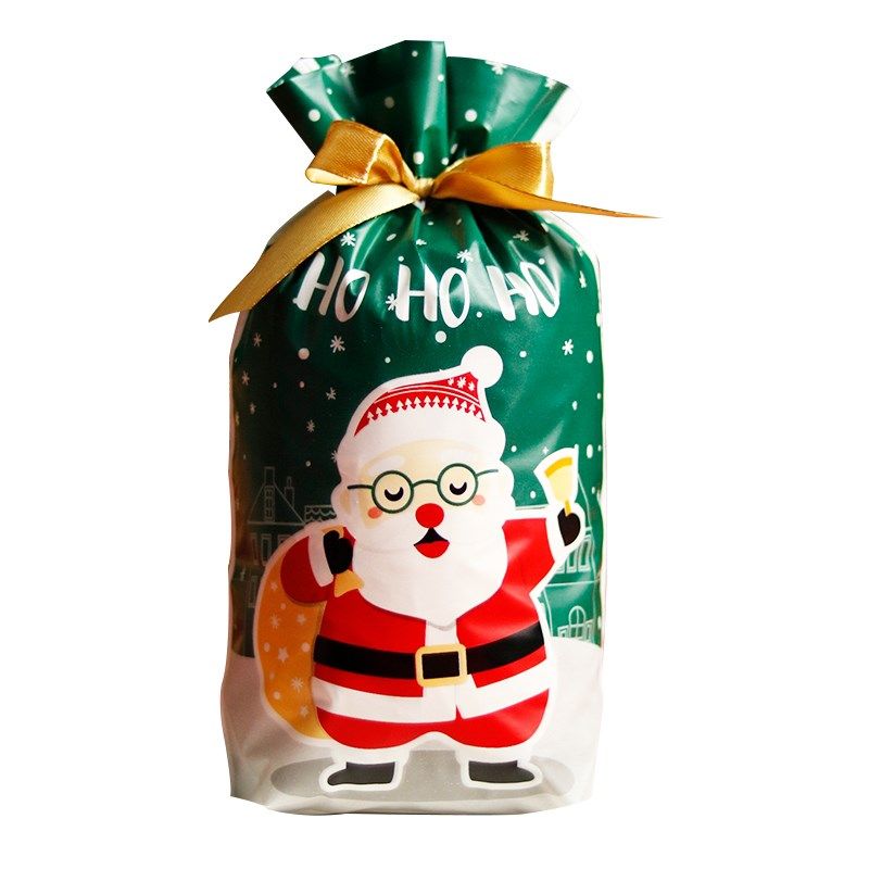 圣诞节礼品袋雪花酥糖果包装袋奶枣曲奇饼干牛轧糖束口自封抽绳袋,厨房/烹饪用具,点心包装盒/包装袋,淘宝优惠券,粉丝福利购,淘宝优惠卷