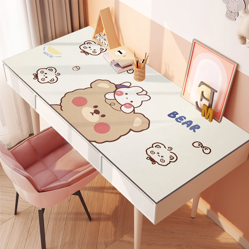 写字台桌硅胶桌垫防水桌布儿童桌面保护垫学生学习新款电脑书桌垫,居家布艺,桌布,淘宝优惠券,粉丝福利购,淘宝优惠卷