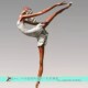 定制户外大型玻璃钢仿铜抽象人物雕像景观美女跳舞雕塑广场铜雕