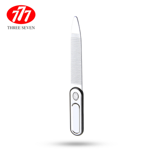 韩国777 指甲锉 眉毛夹 眉剪刀 鼻毛剪 死皮推 单支 金属手柄