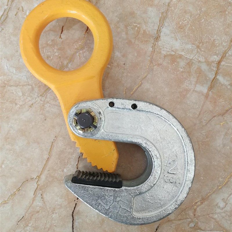 钢板夹起重钳日式LC型模锻横吊钳HLC型铁板吊装钩竖吊水平吊卡5吨,五金/工具,起重钳,淘宝优惠券,粉丝福利购,淘宝优惠卷