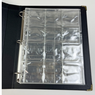 吧唧收藏册徽章像章收纳本动漫周边挂件收藏小圆盒硬币古币收藏夹