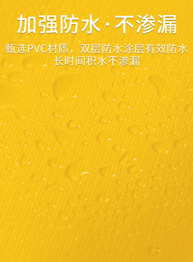 加厚防雨刀刮布黄色油布货车篷布防水蓬布遮阳棚布高强度耐磨雨布