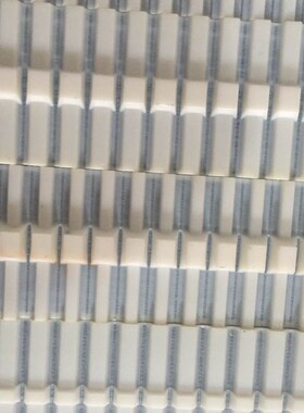 PU聚氨酯同步带 T5 T10 AT10 8M H一体导条同步带 开口接驳无缝带