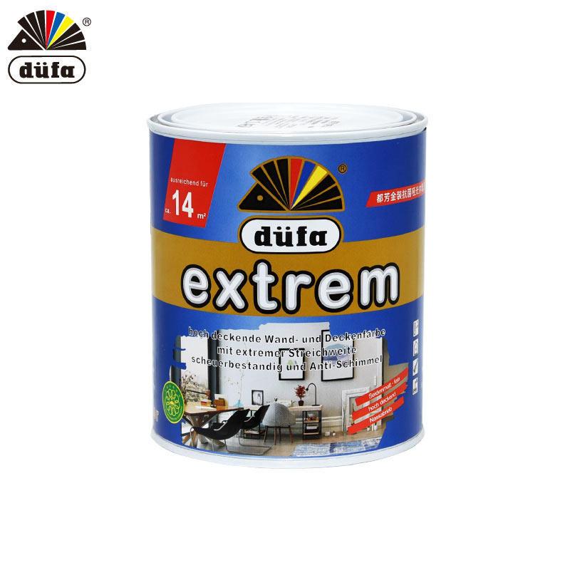 都芳金装抗菌内墙漆1L室内墙面乳胶漆油漆涂料自刷白色补货家用