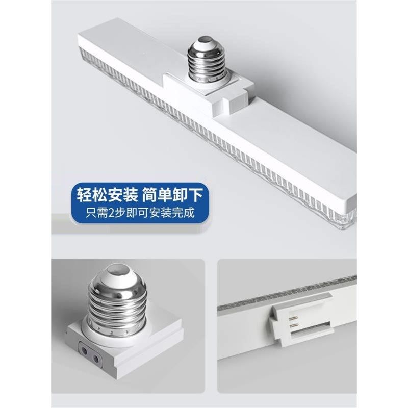 新款长条灯led灯泡螺口水晶灯e27家用节能灯螺纹灯条大功率球泡