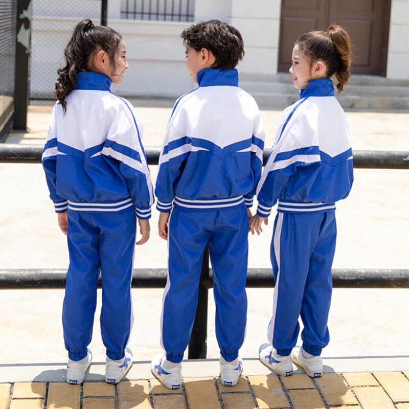 幼儿园园服春秋套装毛衣开衫小学生校服秋冬装英伦学院风儿童班服