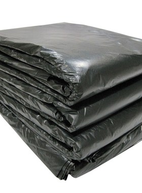 环卫240L特大号加厚垃圾袋120X140CM50只黑色物业大码塑料保洁袋