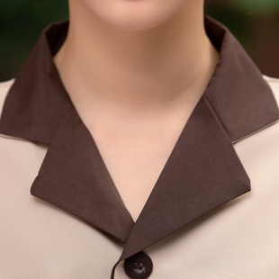 家政物业保洁工作服秋冬装女酒店宾馆餐厅服务员长袖PA阿姨制服