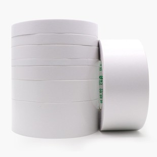 特宽强力油性超薄粘布油胶双面胶色卡布用样本样册标牌双面胶带