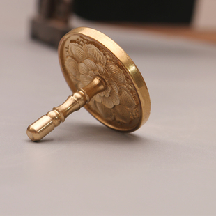 纯铜入门香道套装工具香灰压黄铜打篆配件套装打拓模具用品灰押5