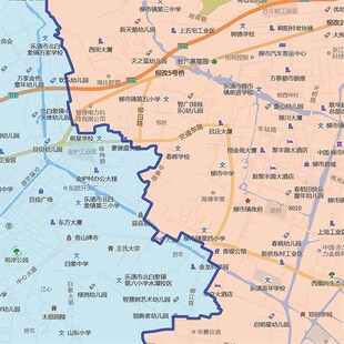 2024新款乐清市地图贴图办公室挂图高清防水墙壁贴超大装饰画定制