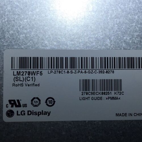 原装LG 27EA33VA 驱动板 主板 EAX64485308(1.0)LM270WF5(SL)(C1)