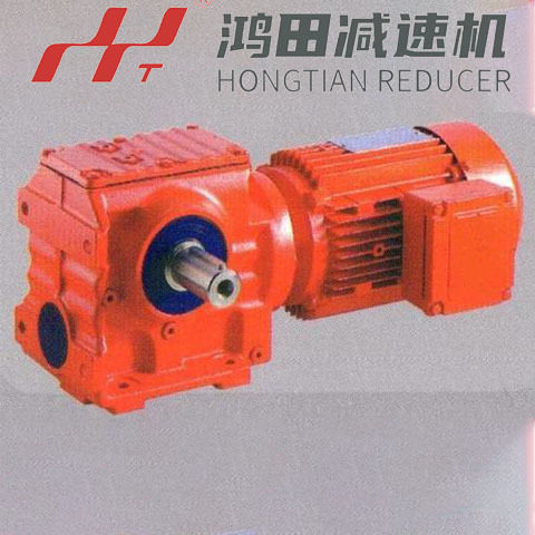 鸿田 SA37-Y0.25KW-4P-141.8-90减速机 SA系列蜗轮蜗杆减速电机