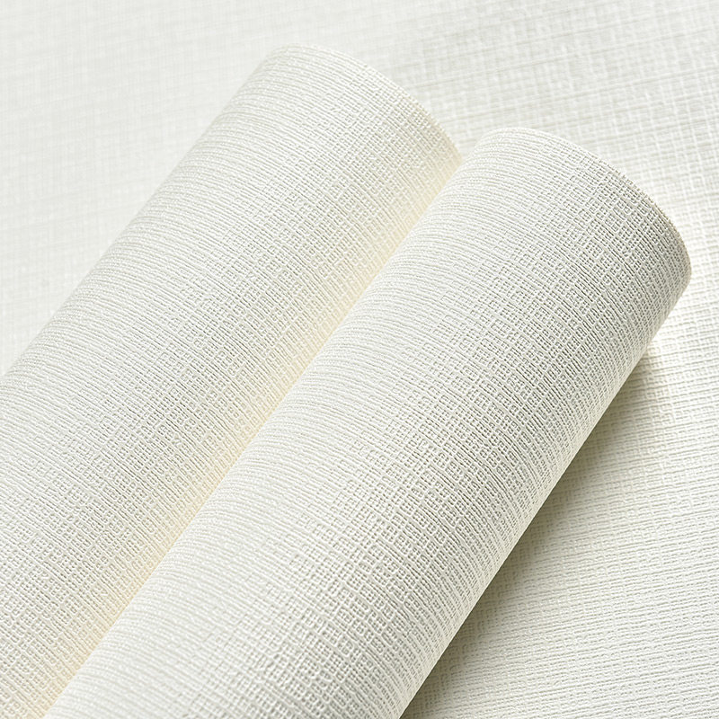 加厚亚麻布纹纯素色防水卧室壁纸米白自黏贴壁纸客厅书房包间背景,家装主材,自贴墙纸/自粘墙纸,淘宝优惠券,粉丝福利购,淘宝优惠卷