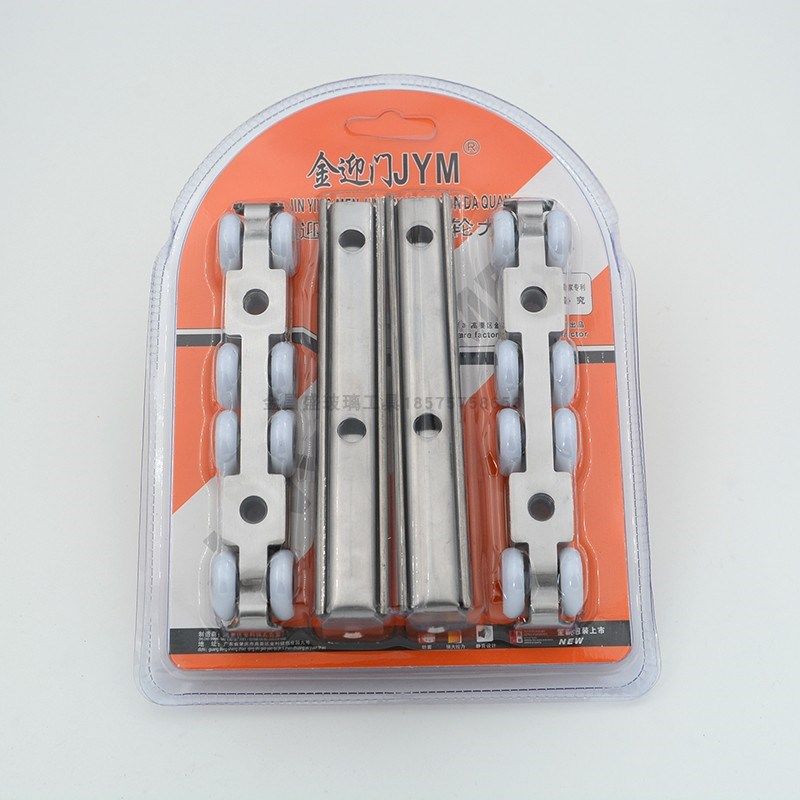 滑轮轮子吊轮推拉门滑道老式重型静音不锈钢木门吊轮吊轨