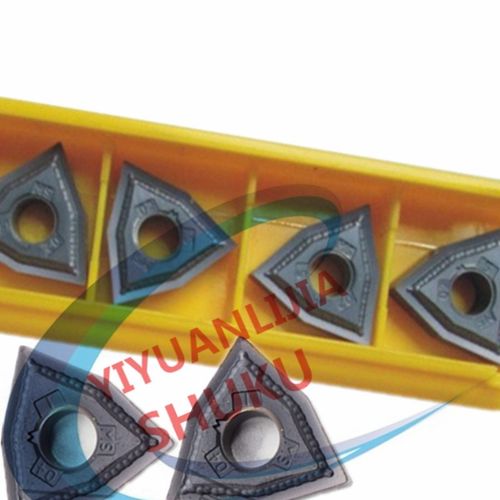 肯纳数控刀片车床外圆WNMG080404/08/02桃形高硬淬火件合金车刀粒