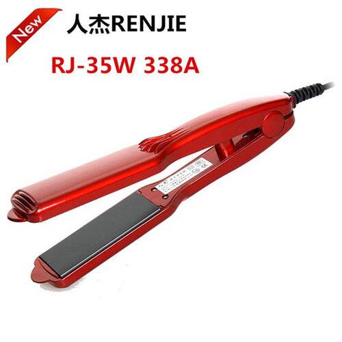 人杰直发器338A钛合金夹板 专业型负离子拉板直板 不伤发35W