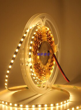 LED单色灯带2835高亮120灯/米灯条裸板暗槽柜台广告展示装饰灯光