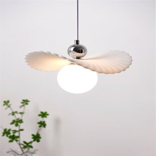 床头吊灯创意个性2023奶油风玄关过道民宿侘寂风主卧室垂线餐厅灯