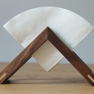 手冲咖啡滤纸架实木榫卯结构【木爻Craft】