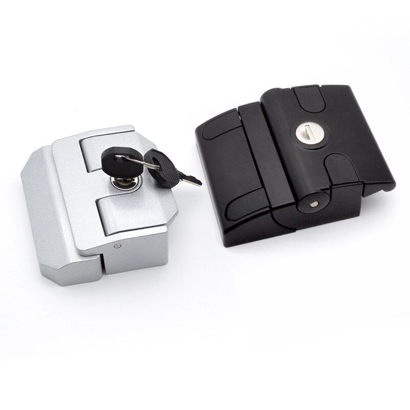 型材铝合金门锁机柜锁具机械设备安全锁MS901-1-2工业防护围栏锁