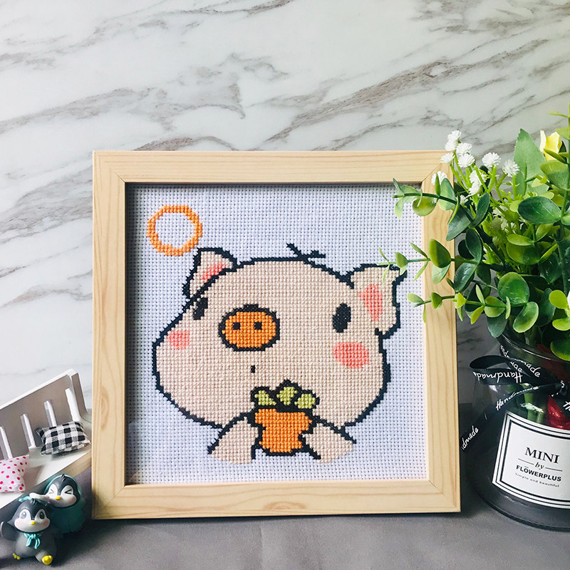 十字绣纯手工成品十二生肖属相已绣好的出售带相相框送人礼物摆台,居家布艺,十字绣成品,淘宝优惠券,粉丝福利购,淘宝优惠卷