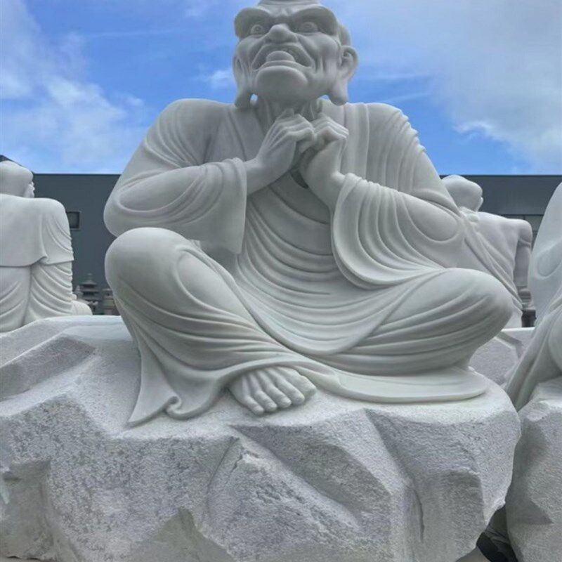 石雕观音佛像大型汉白玉地藏王菩萨寺庙户外摆件大理石弥勒佛雕塑