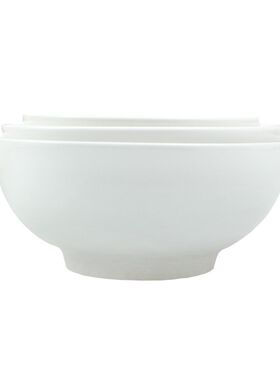 牛肉面碗面馆专用陶瓷6寸商用八寸吃面条碗7汤面碗商用纯白拌面碗