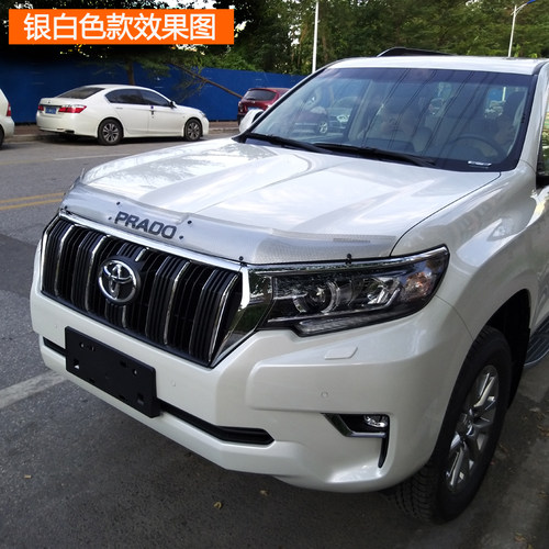 18-19款LC150普拉多霸道2700沙石挡新霸道砂石挡改装专用机盖装饰